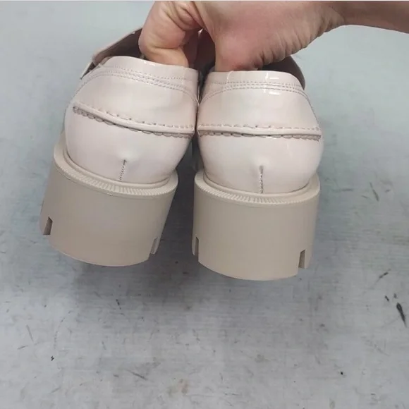 CHRISTIAN LOUBOUTIN Pink CL Moc Lug Loafer - Picture 6 of 7